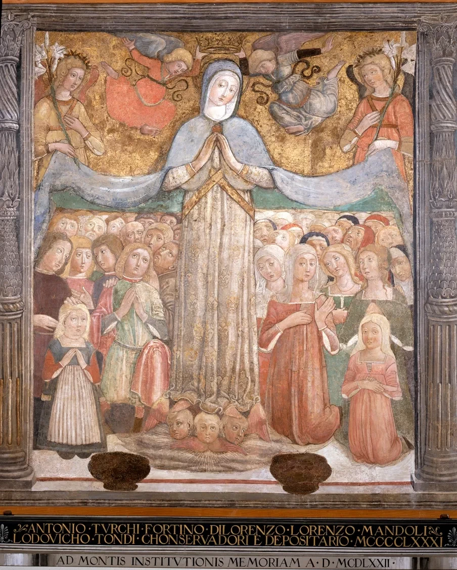 Madonna della Misericordia - collezione Banca Monte dei Paschi di Siena